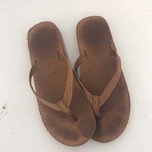 Leather UGG Flip Flops
